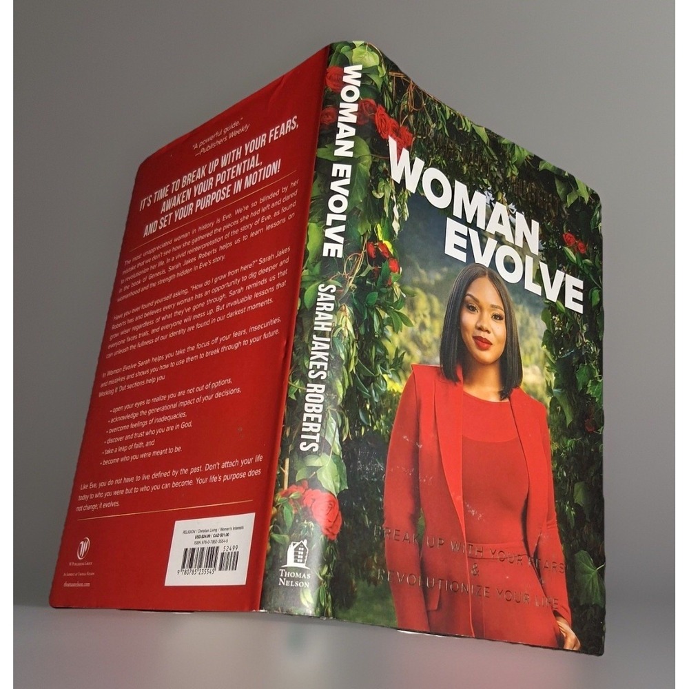 Woman Evolve Sarah Jakes Roberts Hardcover‎ Christian Living 2021 9780785235545 - Picture 9 of 9